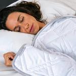 Aricove 15 lbs Cooling Bamboo Weighted Blanket