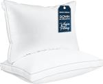 Cooling Queen Bed Pillows for Sleep - Set of 2