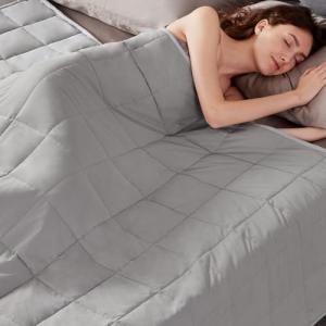 Cozy Cooling Weighted Blanket for Queen/King Size