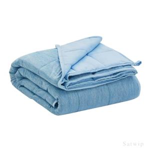Cooling Weighted Blanket for Hot Sleepers, Twin Size