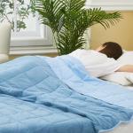 Cooling Weighted Blanket for Hot Sleepers, Twin Size