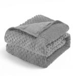 Wemore Weighted Blanket for Adults - 15 lbs Grey