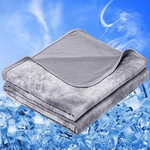 Cooling Queen Blanket for Hot Sleepers 90"x90