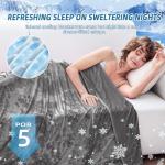 Cooling Queen Blanket for Hot Sleepers 90"x90