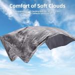 Cooling Queen Blanket for Hot Sleepers 90"x90