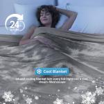 Cooling Queen Blanket for Hot Sleepers 90"x90
