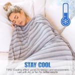 Cooling Throw Blanket for Hot Sleepers 50"x70