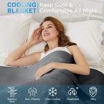 AmyHomie Bamboo Cooling Blanket for Hot Sleepers