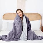 DREAMLAB Lavender Quartz Cooling Weighted Blanket