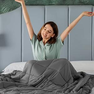 CYMULA Cooling Weighted Blanket for Year-Round Comfort