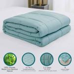 Bamboo Cooling Weighted Blanket, 15lbs, Twin Size