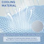 Cooling Weighted Blanket for Better Sleep, 10lbs