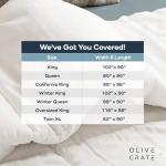 Bamboo King Comforter - Hypoallergenic & Breathable