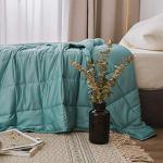 Bamboo Cooling Weighted Blanket, 15lbs, Twin Size