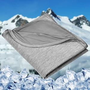 HOMFINE Cooling Blanket for Hot Sleepers 60x80