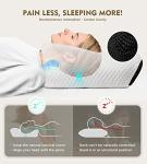 Neck Pain Relief Memory Foam Pillow with Cooling Case