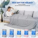 HOMFINE Cooling Blanket for Hot Sleepers 60x80