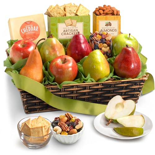 Golden State Fruit Cheese and Nut Gift Basket