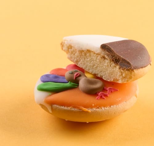 Thanksgiving Gourmet Cookie Gift Basket - 18 Variety