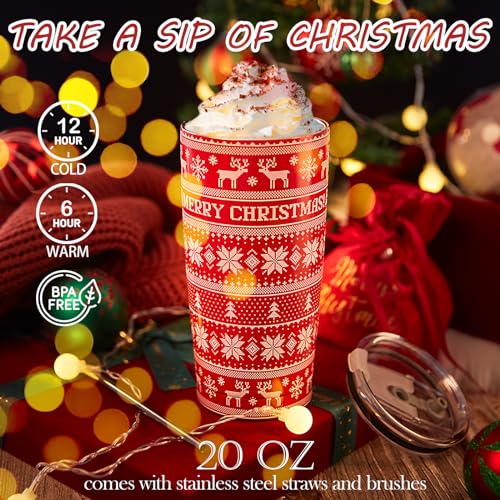 Christmas Gift Basket for Her with Tumbler