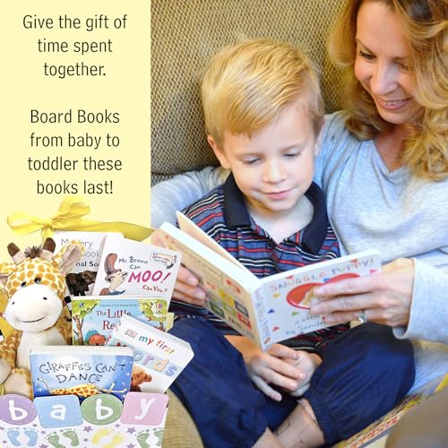 Gender Neutral Baby Gift Basket with Classic Books