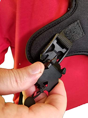 Female Wheelchair Chest Harness: Limit-Less Magnetic Buckles, Small