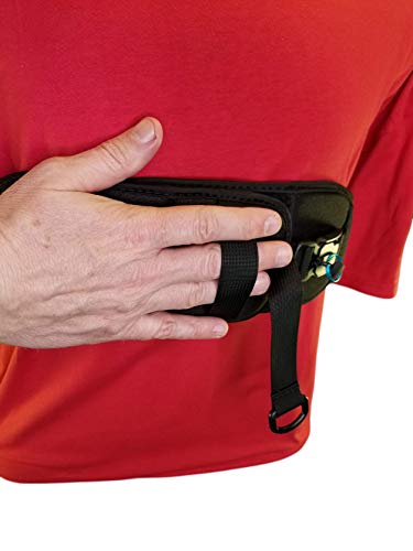 Wheelchair Overlapping 4" Chest Strap with Limit-Less Magnetic Self Engaging Buckles (No Back Hardware)