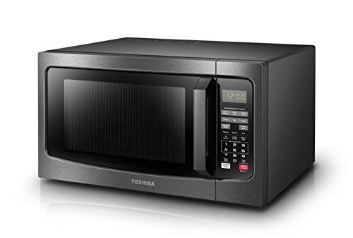 Toshiba 1.2 Cu. ft. Black Stainless Microwave Oven
