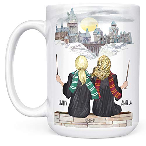 Personalized Witch Coffee Mug for Best Friends