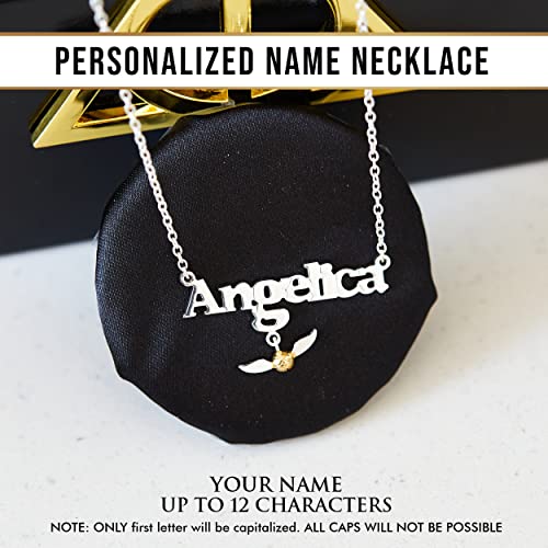 Personalized Sterling Silver Harry Potter Name Necklace