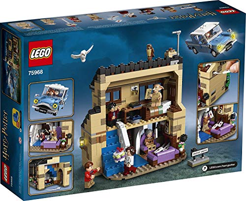 Harry Potter LEGO Set: 4 Privet Drive & Flying Car