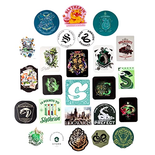 Harry Potter Slytherin Vinyl Stickers: 60 Unique + Holograms