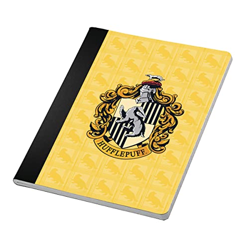 Hufflepuff Notebook with Page Clip: Harry Potter Collection