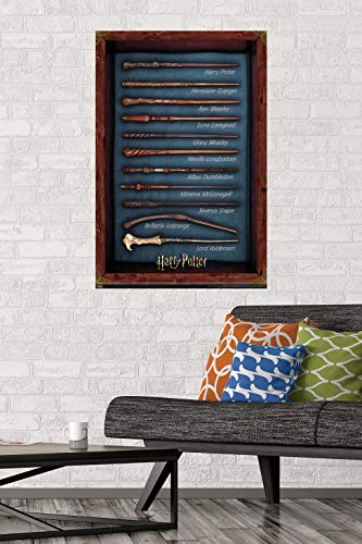 Harry Potter Wands Wall Poster: Premium Unframed