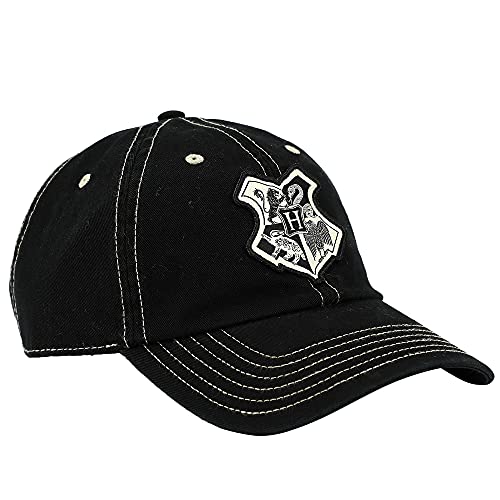 Harry Potter Two-Tone Crest Black Dad Hat