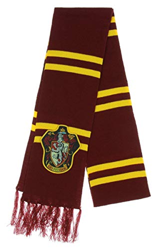 Gryffindor Patch Knit Scarf - Harry Potter Merch