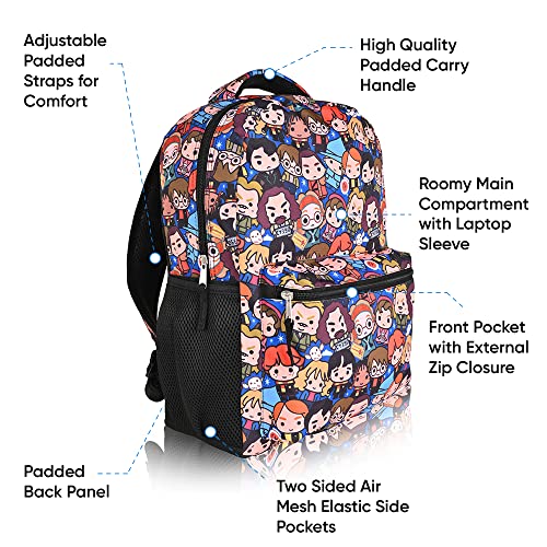 Harry Potter Anime Backpack: Hogwarts Bookbag for School