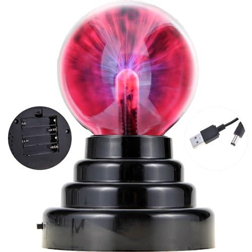 PowerTRC 3-Inch Touch-Responding Plasma Ball Lamp