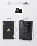 BIERDORF Waterproof Black Poker Playing Cards Deck