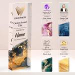 Personalized Acrylic Trophy Award with Logo