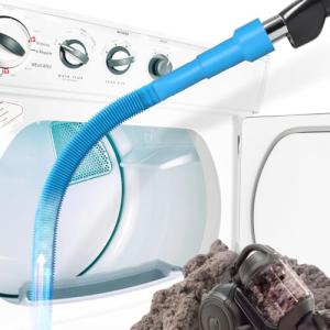 Holikme Dryer Vent Cleaner Kit with Vacuum Attachment