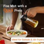 16oz Glass Olive Oil Sprayer for Cooking