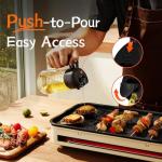 16oz Glass Olive Oil Sprayer for Cooking