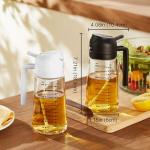 16oz Glass Olive Oil Sprayer for Cooking