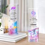 Personalized Acrylic Trophy Award with Logo