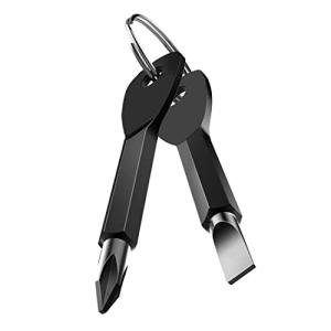 ROSTIVO Mini Screwdriver Keychain Tool for Repairs