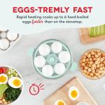 DASH 6-Capacity Electric Egg Cooker - Aqua