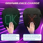 Gesture-Sensing LED Face Mask for Costume Fun