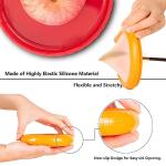 SOOPLEU Set of 4 Reusable Food Savers