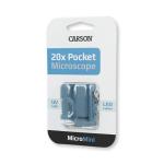 Carson MicroMini 20x Pocket Microscope with Flashlight